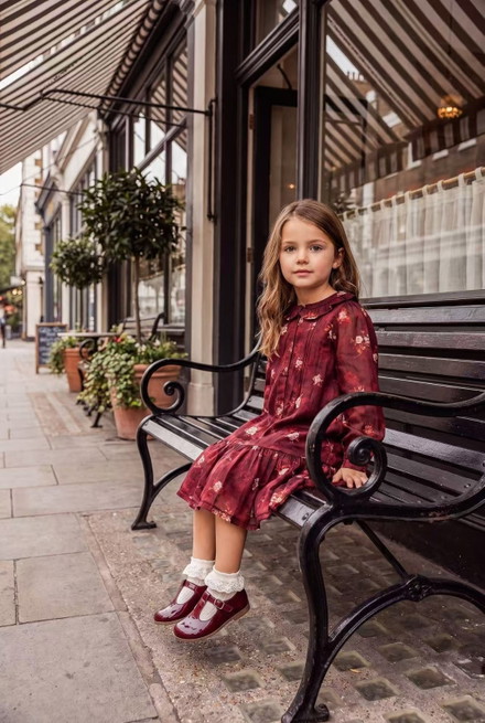 Floral Embroidered Dress - MONNA ROSA