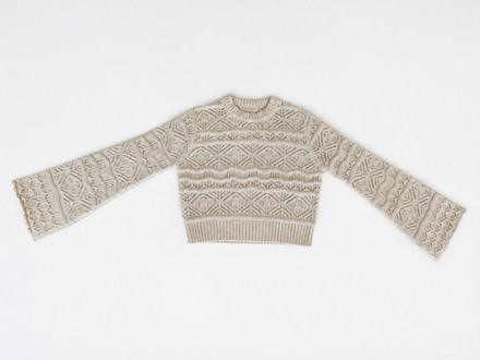 Pointelle Stitch Jumper